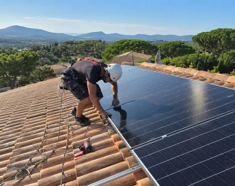 Installateur panneaux solaires Lauris — pose photovoltaïque sur toiture