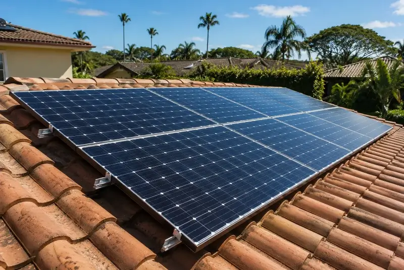 Installation de panneaux solaires à Lauris