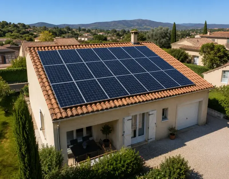 Prime à l'autoconsommation panneaux solaires Lauris — aide financière de l'État